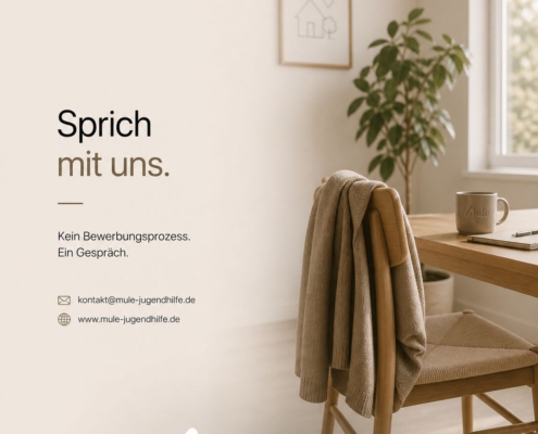 Sprich mit uns.